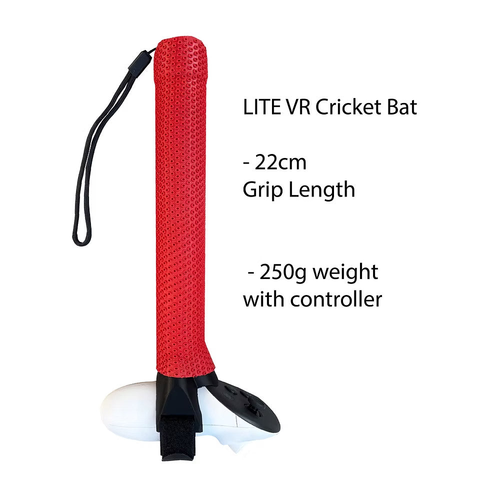 LITE VR Cricket Bat - Meta Quest 3 and 3s Only