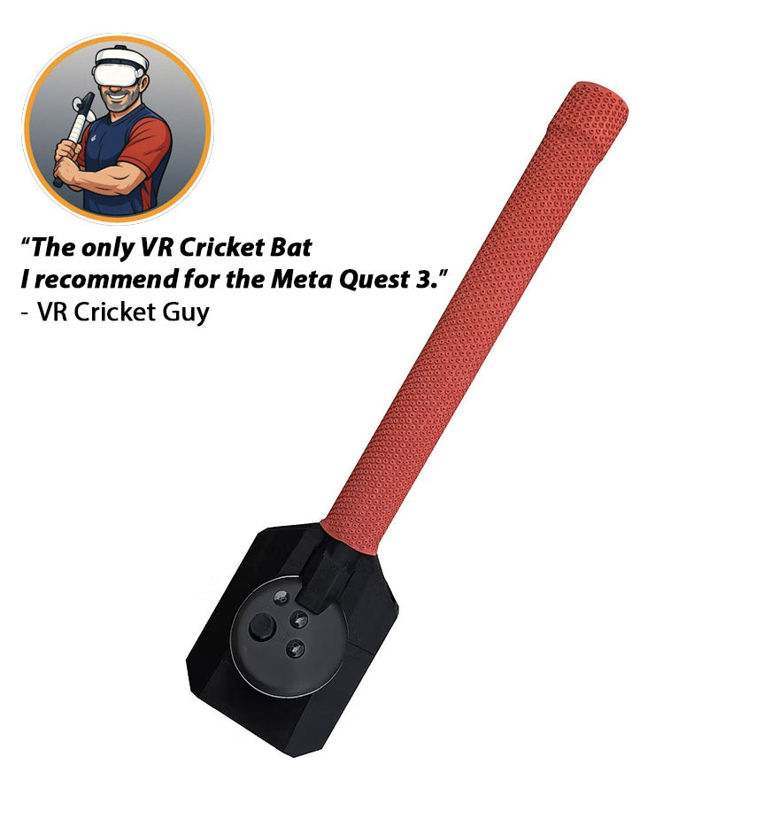 Meta Quest 3 and 3s VR Cricket Bat