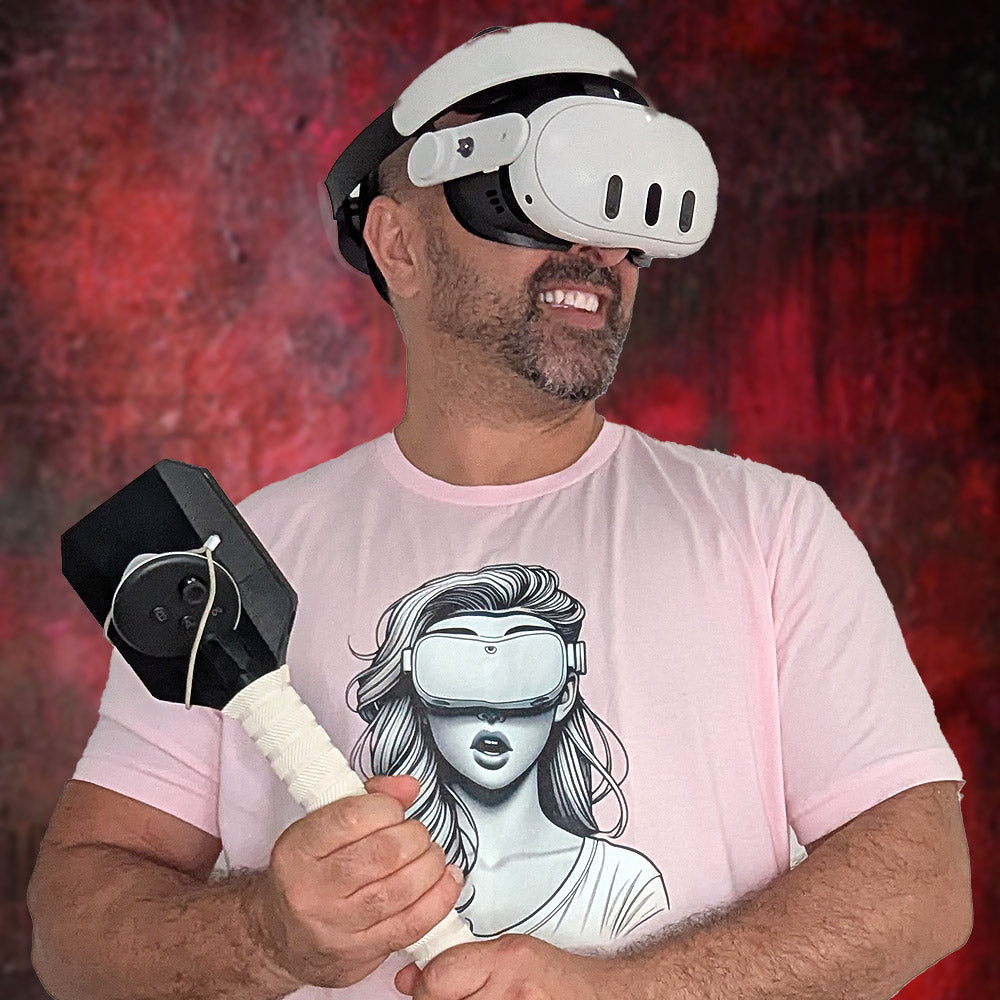 The VR Woman - Stylish VR Headset Graphic T-Shirt